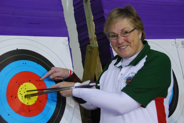 Sandie's 3 golds